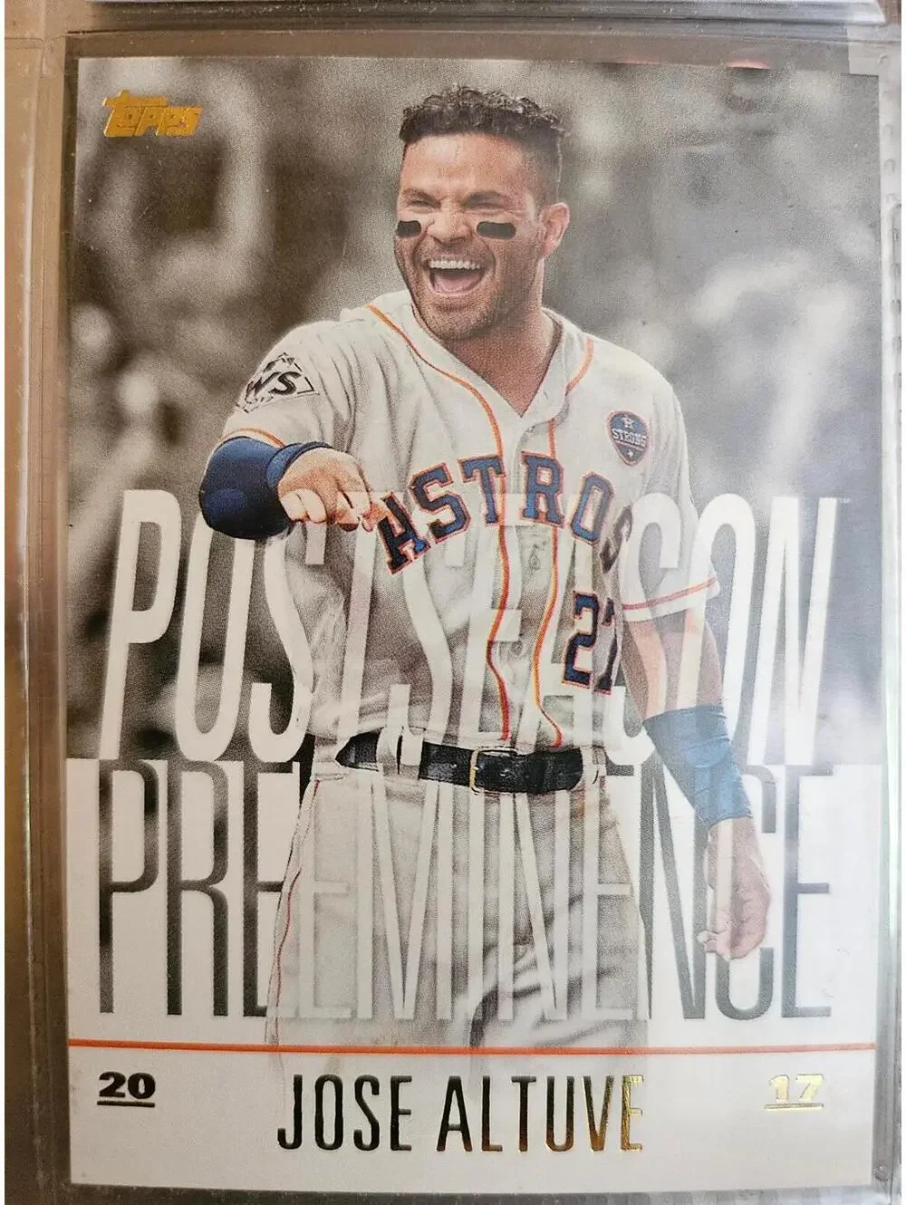 Jose Altuve 2018 Topps Update Don't Blink insert #DB-10 - Houston Astros
